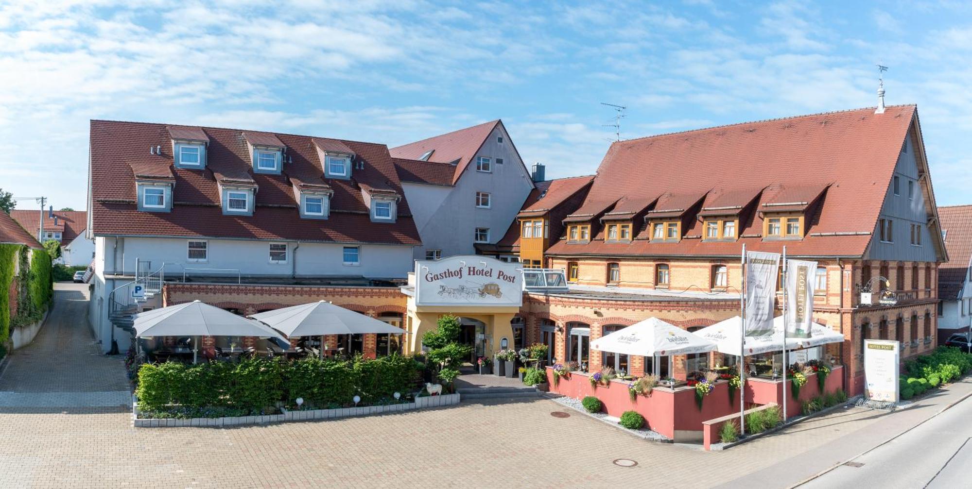 Hotel & Restaurant Post Laichingen Exterior foto